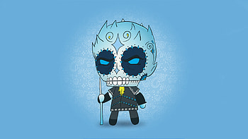White walker, game of thrones, cartoon, minimalism HD wallpaper