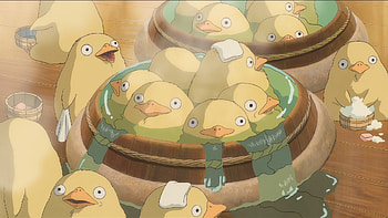 Spirited Away - Ducks, Anime, Spirited Away, Chihiro (Spirited Away), Studio Ghibli HD wallpaper