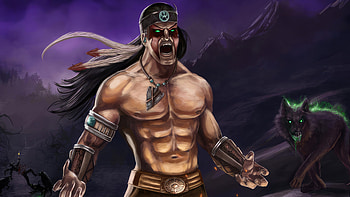 Mortal Kombat Nightwolf, mortal-kombat, games, deviantart, video-games HD wallpaper