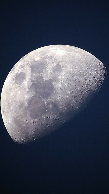 Moon planet, space HD phone wallpaper