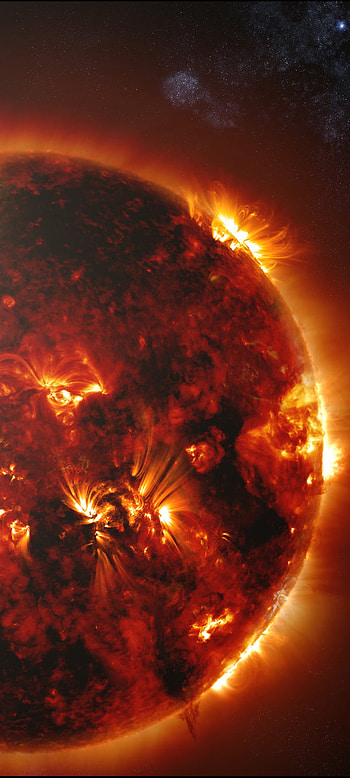 universe, Sci Fi, sun HD phone wallpaper