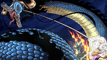 Monkey D. Luffy Gear 5 Kaido One Piece HD wallpaper