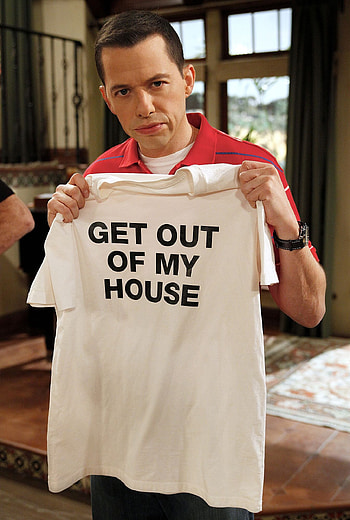 Two and a Half Men, Chaotic hilarity, Memorable moments, Dynamic duo HD phone wallpaper