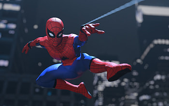 Spider Man Fan Art Original Suit, spiderman, superheroes, artwork, artist, artstation, digital-art HD wallpaper