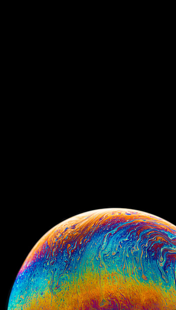 Abstract, Dark, Multicolored, Motley, Paint, Stains, Spots, Ball, Planet HD phone wallpaper