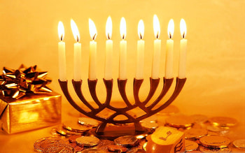 Candelabra, Hanukkah, Jewish festival, Candle HD wallpaper