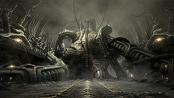 H.R. Giger inspired horror game – Scorn comes to Steam Greenlight HD wallpaper