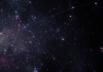 Abstract, Shine, Brilliance, Fractal, Plexus, Space, Cosmic HD wallpaper