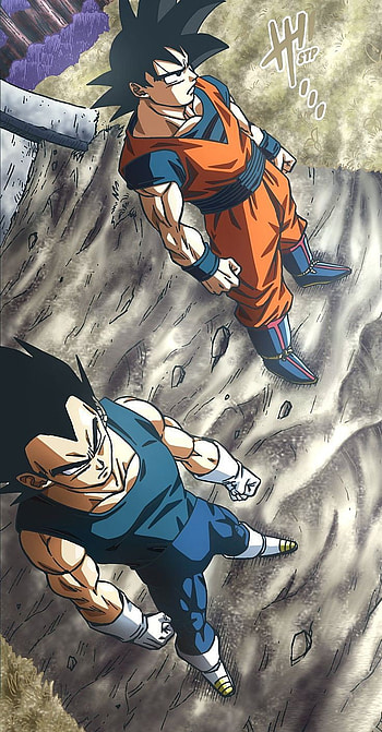 Goku, art, cartoon HD phone wallpaper