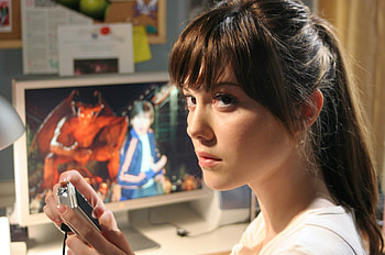 Mary Elizabeth Winstead, Brunette actress, Brown eyes, Monitor HD wallpaper