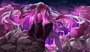 Hatsune Miku Vocaloid Anime Art , hatsune-miku, vocaloid, anime, anime-girl, artist, artwork, digital-art HD wallpaper