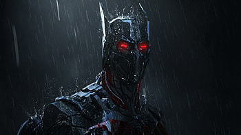 Cyborg Rain The Batman HD wallpaper