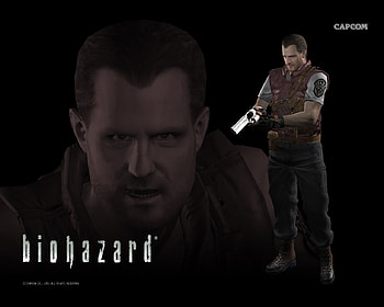 Bary Burton ~ Resident Evil, gun, video game, barry, resident evil HD wallpaper