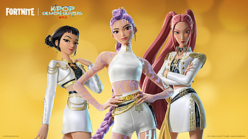 K-Pop Demon Hunters — Fortnite Heroes Zoey, Mira & Rumi ( ), Fortnite, KPop Demon Hunters, Zoey (KPop Demon Hunters), Mira (KPop Demon Hunters), Rumi (KPop Demon Hunters) HD wallpaper