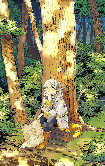 Frieren Anime - Mystic Forest Journey, Anime, Frieren (Frieren: Beyond Journey's End), Frieren: Beyond Journey's End HD phone wallpaper