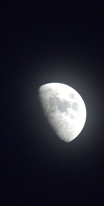 Half moon, Moonlight HD phone wallpaper