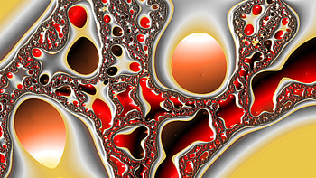Trippy Psychedelic Fractal, trippy, psychedelic, aesthetic, Abstract, fractal HD wallpaper