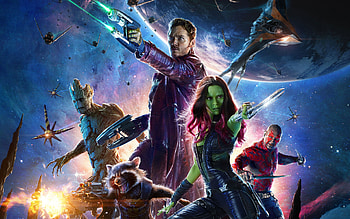 Guardians of the Galaxy , Futuristic designs, Epic background, Marvel superheroes HD wallpaper