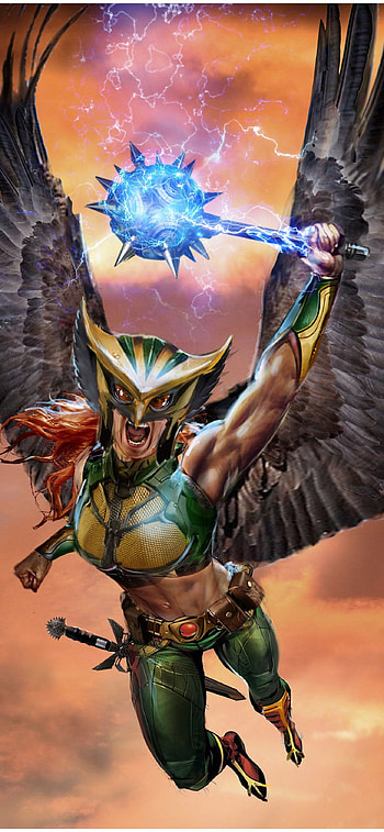 Hawkgirl, Comics, Superheroine, Justice HD phone wallpaper