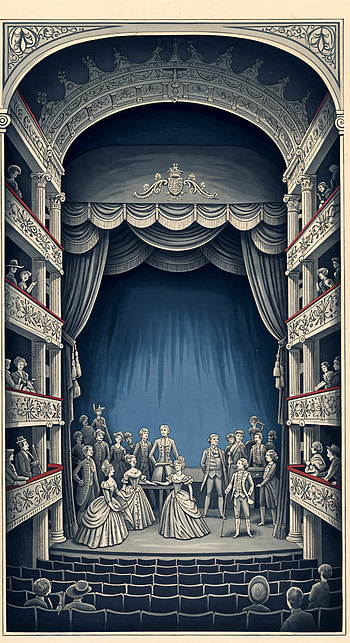Theater Magic: A Captivating , performance, actor HD phone wallpaper
