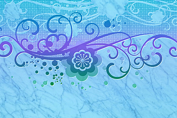 Floral Marble, Floral, Abstract, Flower, Pretty HD wallpaper