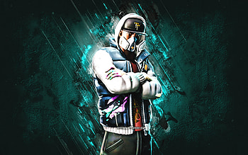 Fortnite Abstrakt Skin, Fortnite, main characters, turquoise stone background, Abstrakt, Fortnite skins, Abstrakt Skin, Abstrakt Fortnite, Fortnite characters HD wallpaper