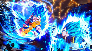 Epic Clash: Goku vs Vegeta in - Dragon Ball Sparking! ZERO, video game, DRAGON BALL: Sparking! ZERO, Goku, Vegeta (Dragon Ball), Super Saiyan Blue, Goku & Vegeta HD wallpaper