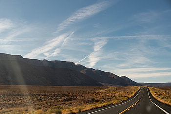 Landscape, Nature, Mountains, Desert, Road HD wallpaper