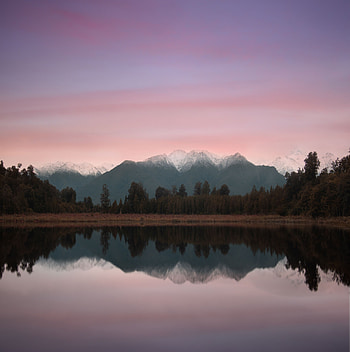 Landscape, Nature, Trees, Mountains, Lake, Reflection, Shore, Bank HD phone wallpaper
