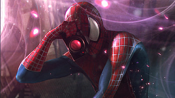 Spiderman Clicking , spiderman, superheroes, behance, artwork HD wallpaper