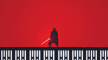 Adam driver, Kylo Ren, star wars, Star Wars: The Last Jedi, movie, minimal, fan art HD wallpaper