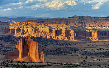 Desert in Utah, USA, desert, America, cliffs, rocks HD wallpaper