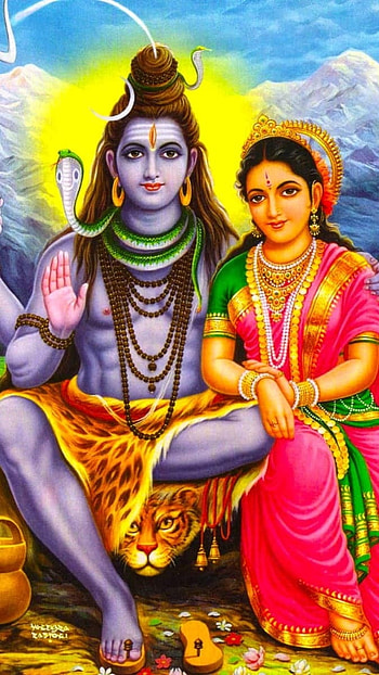 Shiva , God Shiva, Goddess Parvati HD phone wallpaper