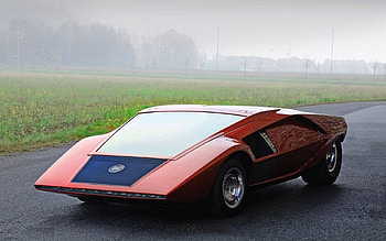 Grass, Cars, Fog, Asphalt HD wallpaper