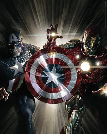 Marvel Avengers, art, flash graphy HD phone wallpaper