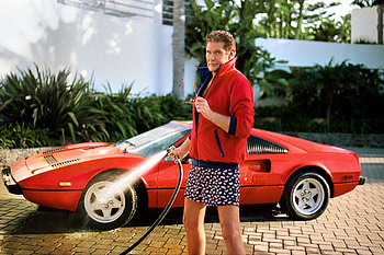 David Hasselhoff, Confident and naked, GQ Germany, Intimate interview HD wallpaper