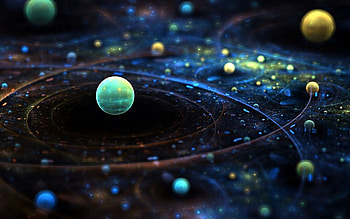 Abstract, Dark, Circles, Shine, Light, Lines, Surface, Ball HD wallpaper