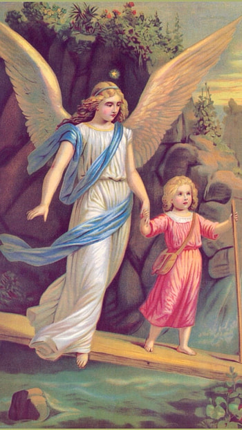 Guardian Angel, guardian, angel HD phone wallpaper