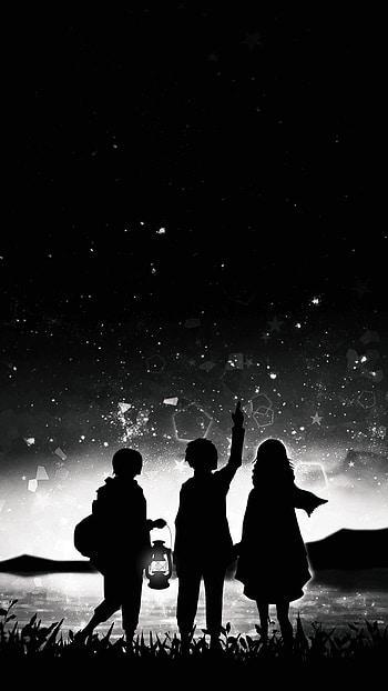 Attack on Titan, atmosphere, sky, eran Yeager, aot, Armin, Black, eran jeager, Anime, shingeki no kyojin, Anime art, Mikasa HD phone wallpaper