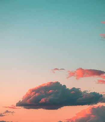 Nature, Sunset, Sky, Pink, Clouds HD phone wallpaper