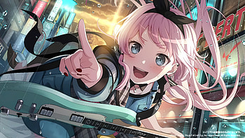 Chihaya Anon BanG Dream It's My GO!!!!!, BanG Dream!, guitar, Anime, BanG Dream! It's MyGO!!!!! HD wallpaper