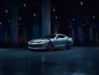 Chevrolet Camaro, silver sedan, car HD wallpaper