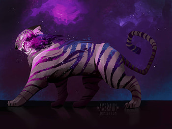Tiger Art By Alex Braun, tiger, artist, girl, digital-art HD wallpaper