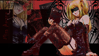 Misa Amane, Anime, Death Note HD wallpaper