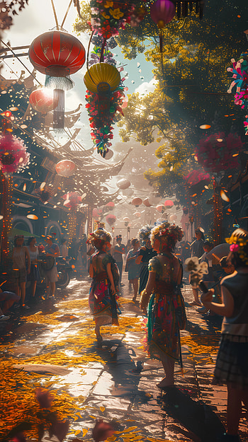 Asian parade, parade, asian HD phone wallpaper