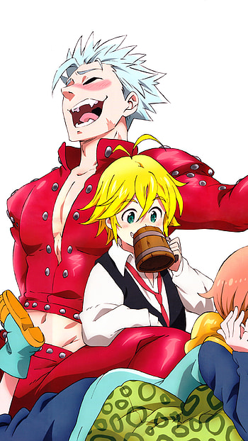Ban (The Seven Deadly Sins), Meliodas (The Seven Deadly Sins), Anime, The Seven Deadly Sins HD phone wallpaper