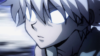 Killua's fight sequence: one // two ... HD wallpaper