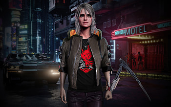 Cyberpunk 2077 Ciri Fan Art , cyberpunk-2077, games, ps-games, xbox-games, pc-games, ciri HD wallpaper