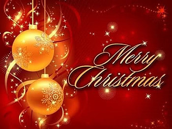 MERRY CHRISTMAS, holiday, christmas, red HD wallpaper