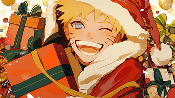 Naruto Uzumaki's Christmas Cheer -, Anime, Naruto, Naruto Uzumaki, anime christmas HD wallpaper